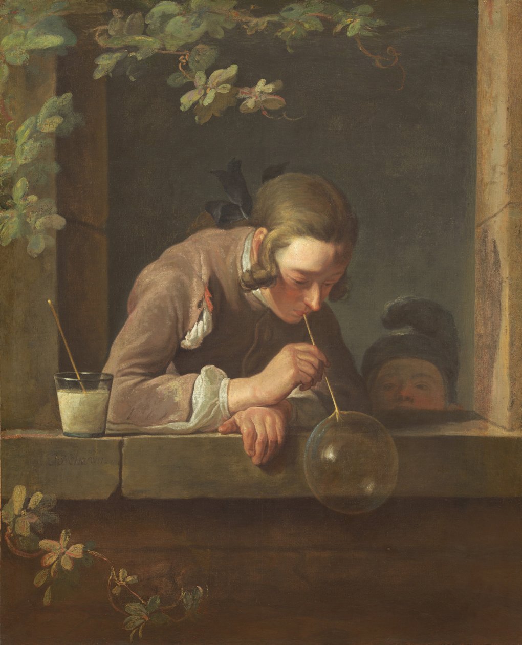 Bańki mydlane, prawdopodobnie 17331734. autorstwa Jean Baptiste Simeon Chardin