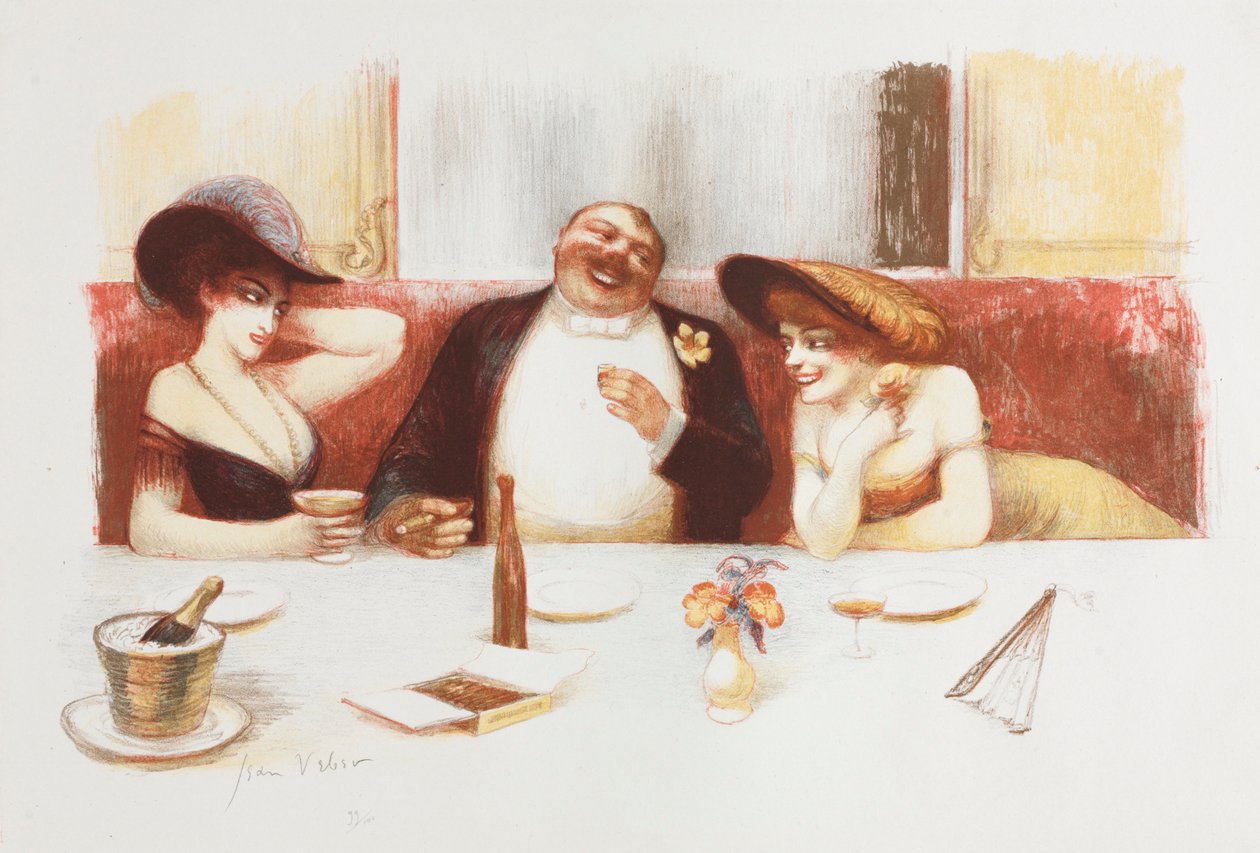 U Duranda, 1904. autorstwa Jean Veber