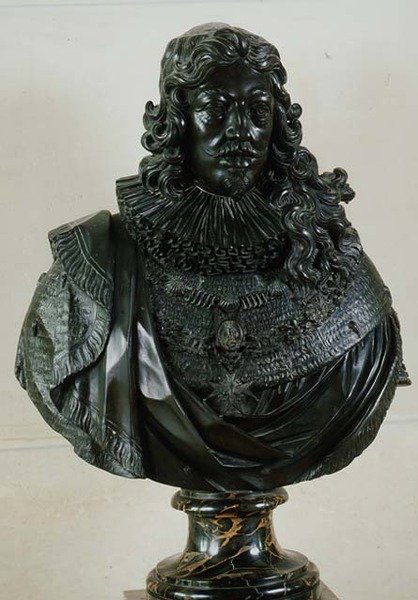 Ludwik XIII (1601-43) (brąz) autorstwa Jean Warin