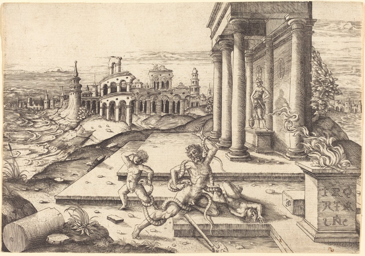 Laokoona autorstwa Jean de Gourmont I