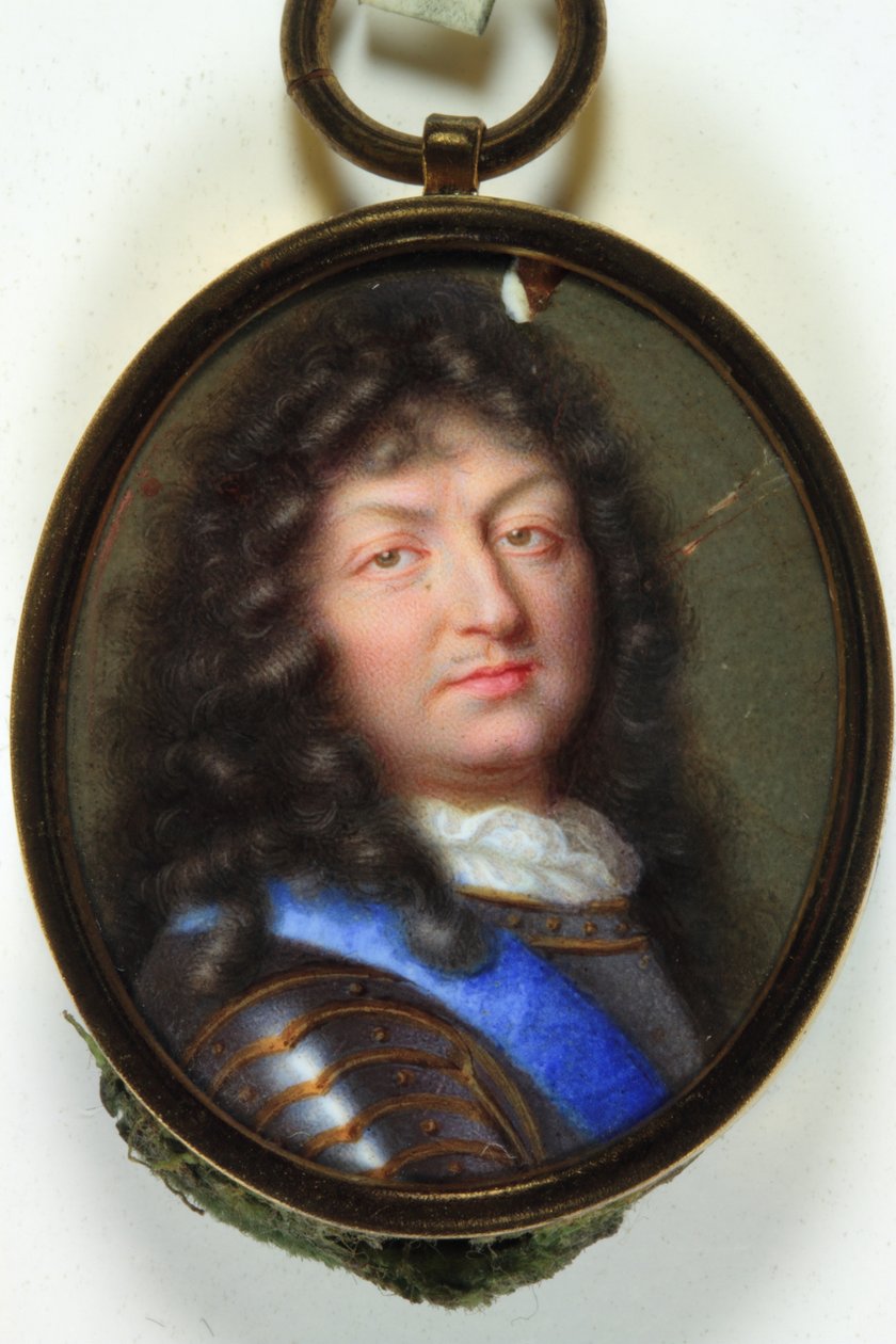 Ludwik XIV (emalia) autorstwa Jean the Elder Petitot