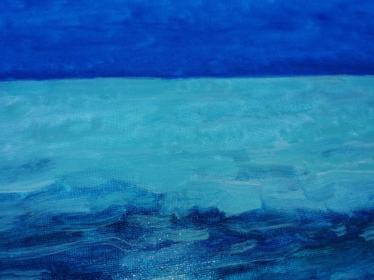 Nocne odbicia w jeziorze autorstwa Jeannette Stein