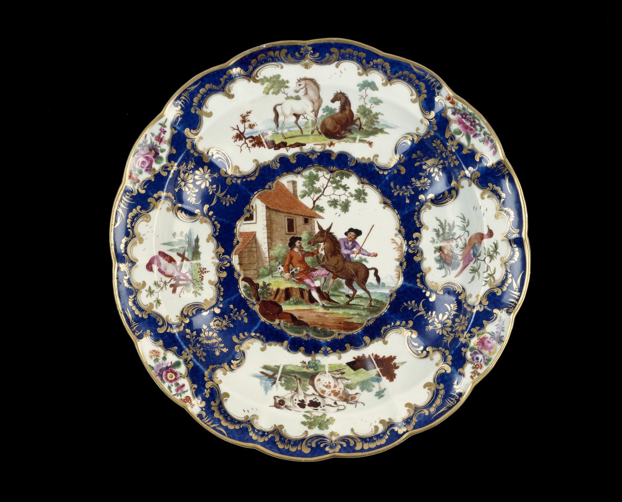 Naczynie okrągłe, 1768-1770 (porcelana steatytowa) autorstwa Jefferyes Hammett O