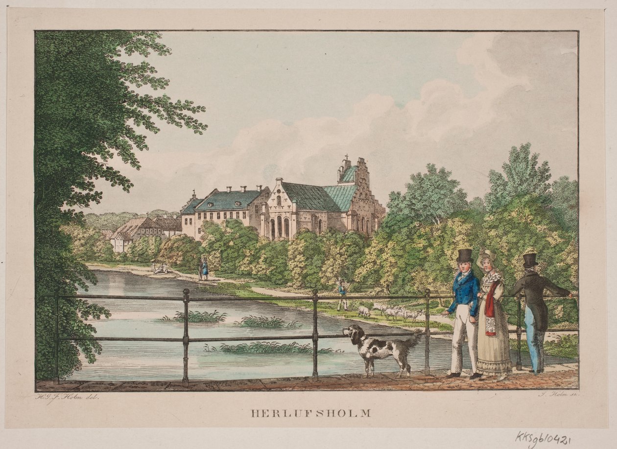 Herlufsholm autorstwa Jens Holm