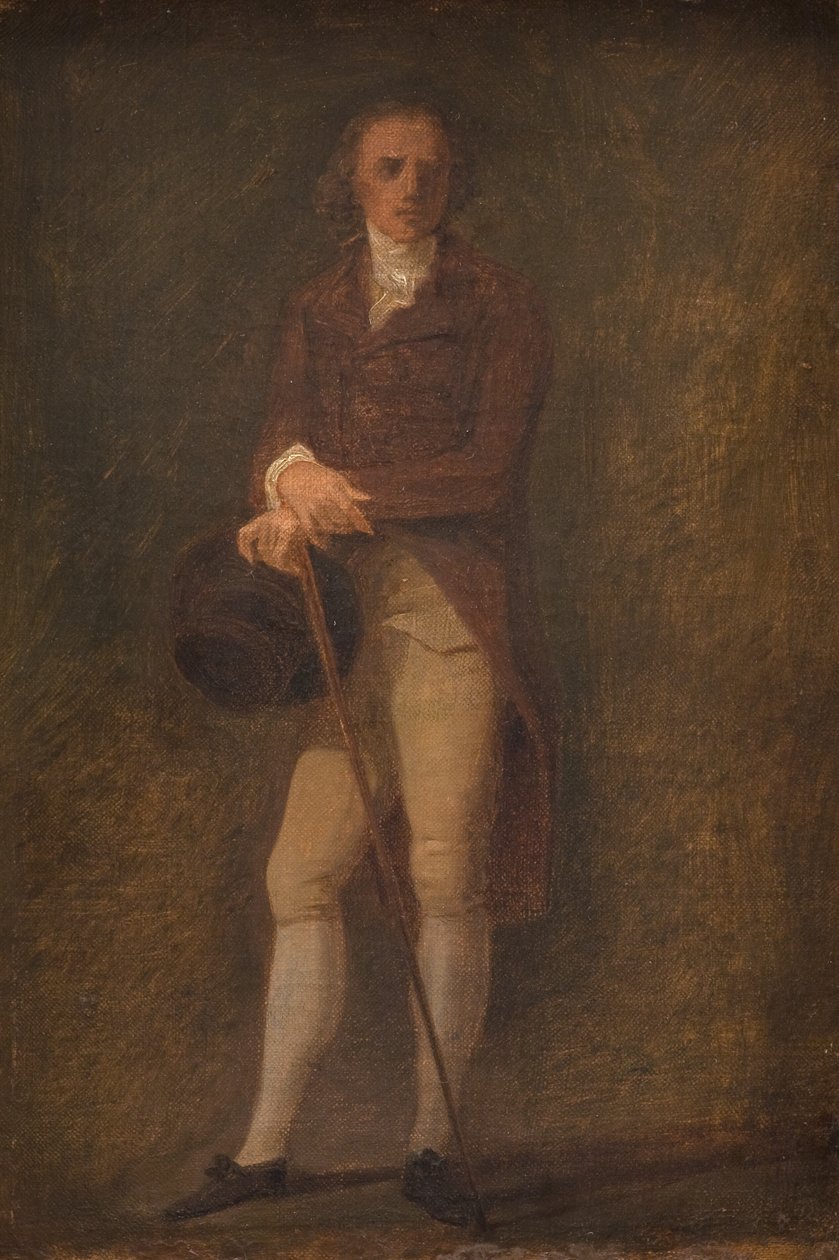 Szkic portretowy. Malarz N.A. Abildgaard (?). autorstwa Jens Juel