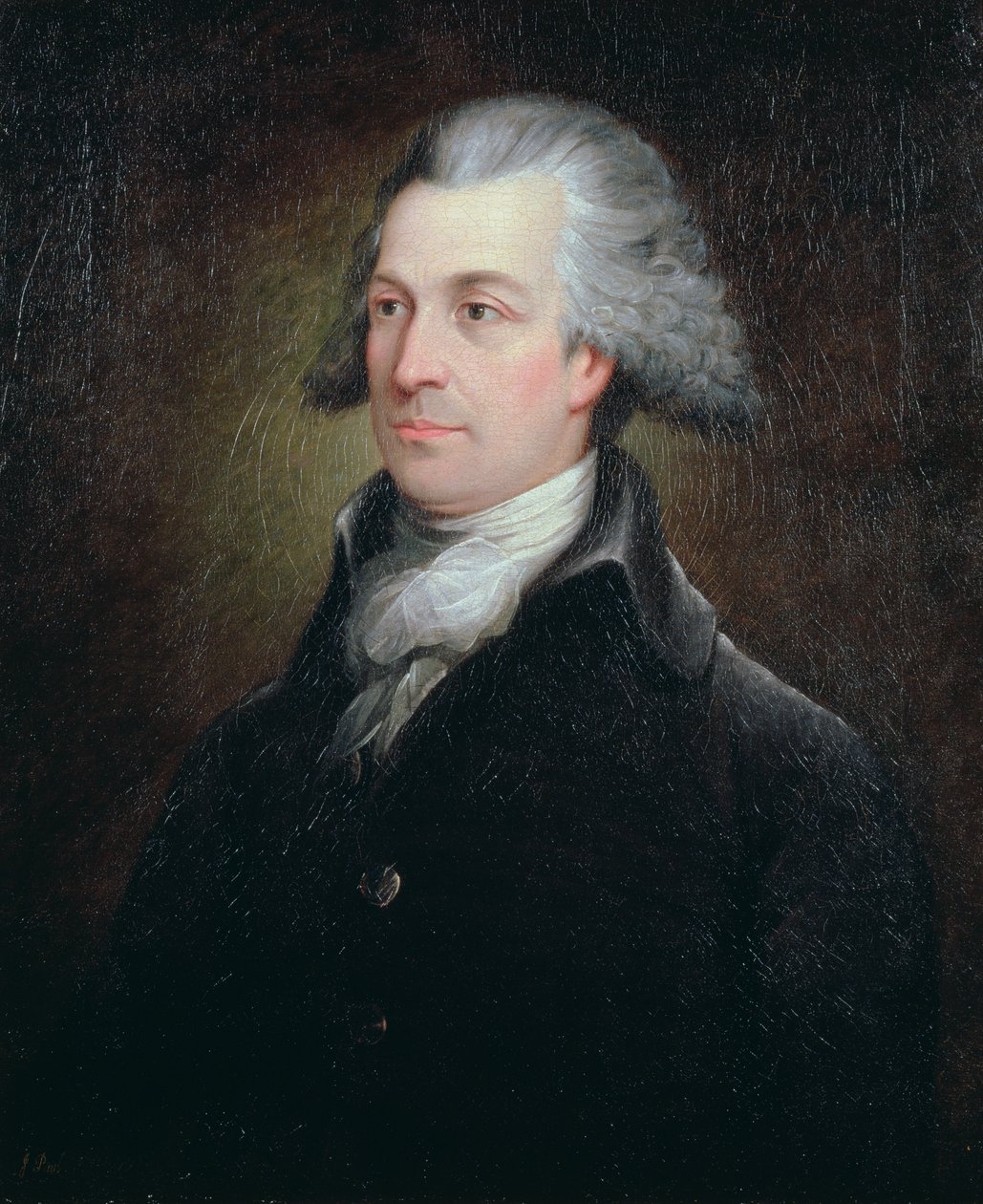 Lin Cox (1755-1824) autorstwa Jeremiah Paul
