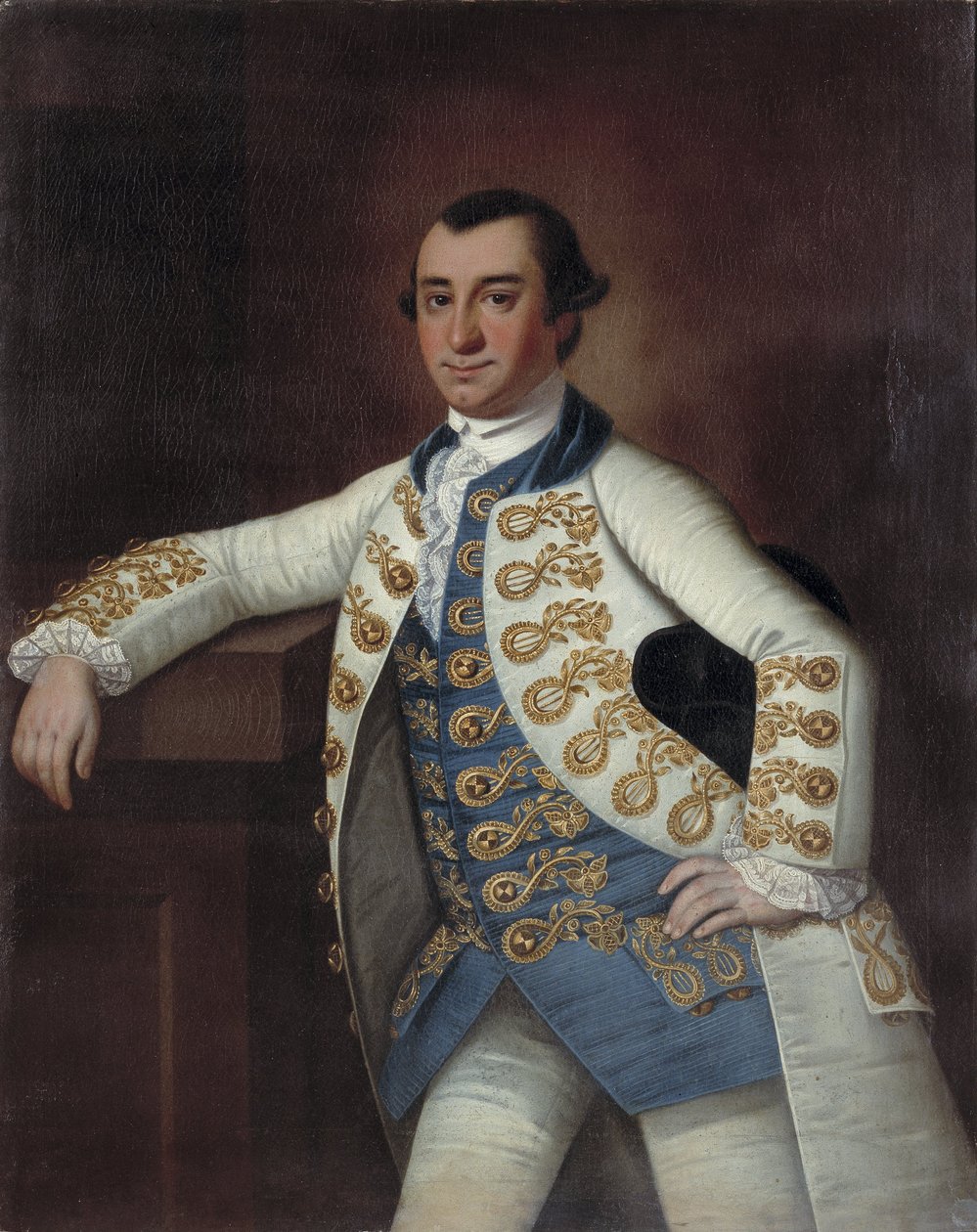 Pułkownik Barnard Elliott, Jr. autorstwa Jeremiah Theus