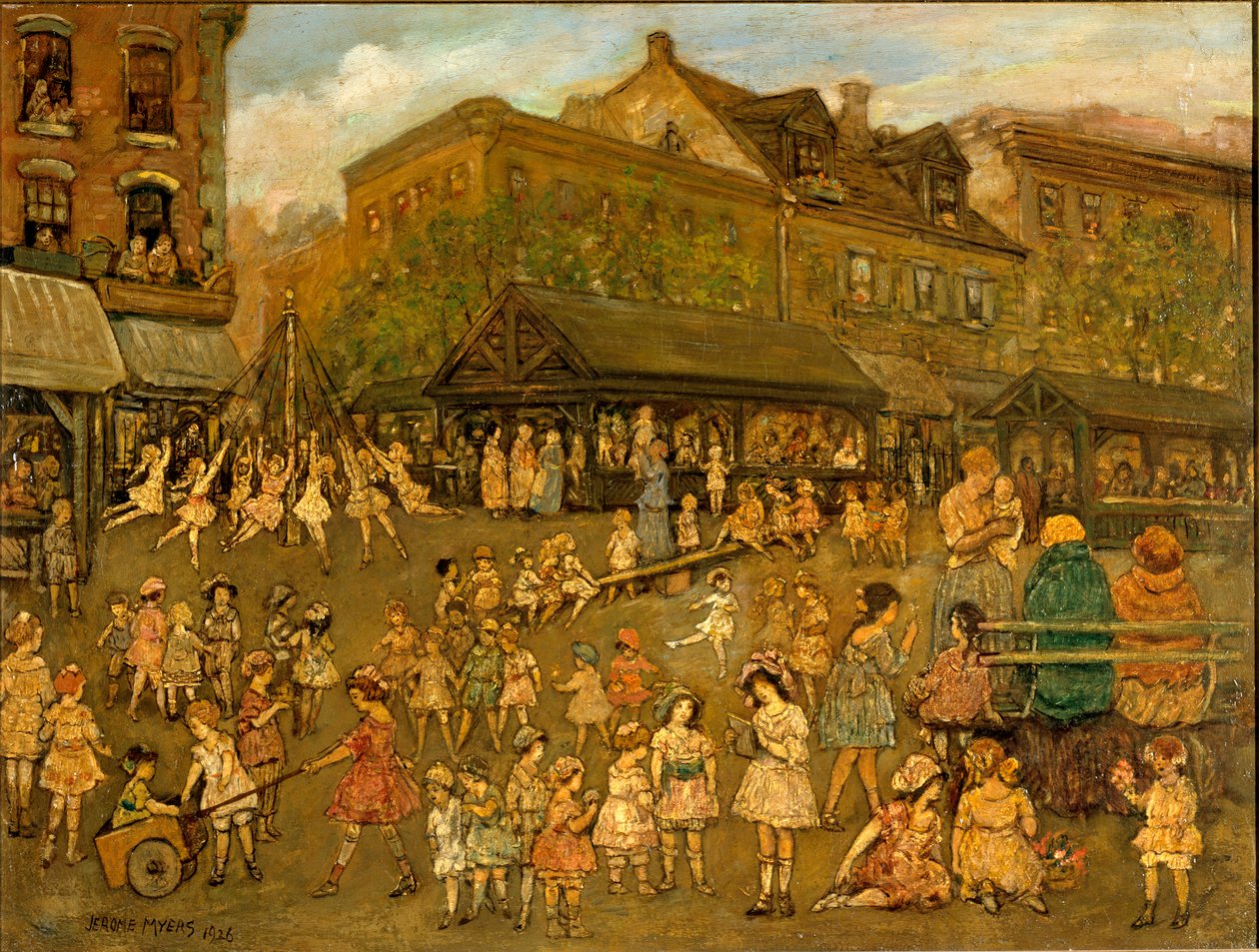 Pole radości, 1920. autorstwa Jerome Myers