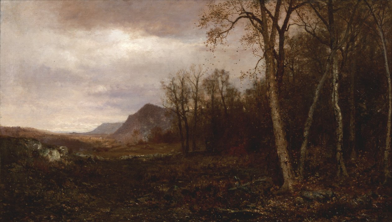 Nad wzgórzami i daleko, 1878 autorstwa Jervis McEntee