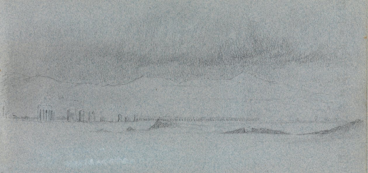 Szkicownik włoskich tematów krajobrazowych, 1869. autorstwa Jervis McEntee
