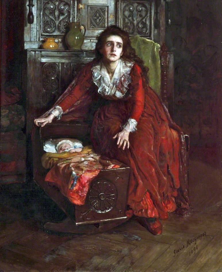 Nieznany obraz autorstwa Jessie MacGregor