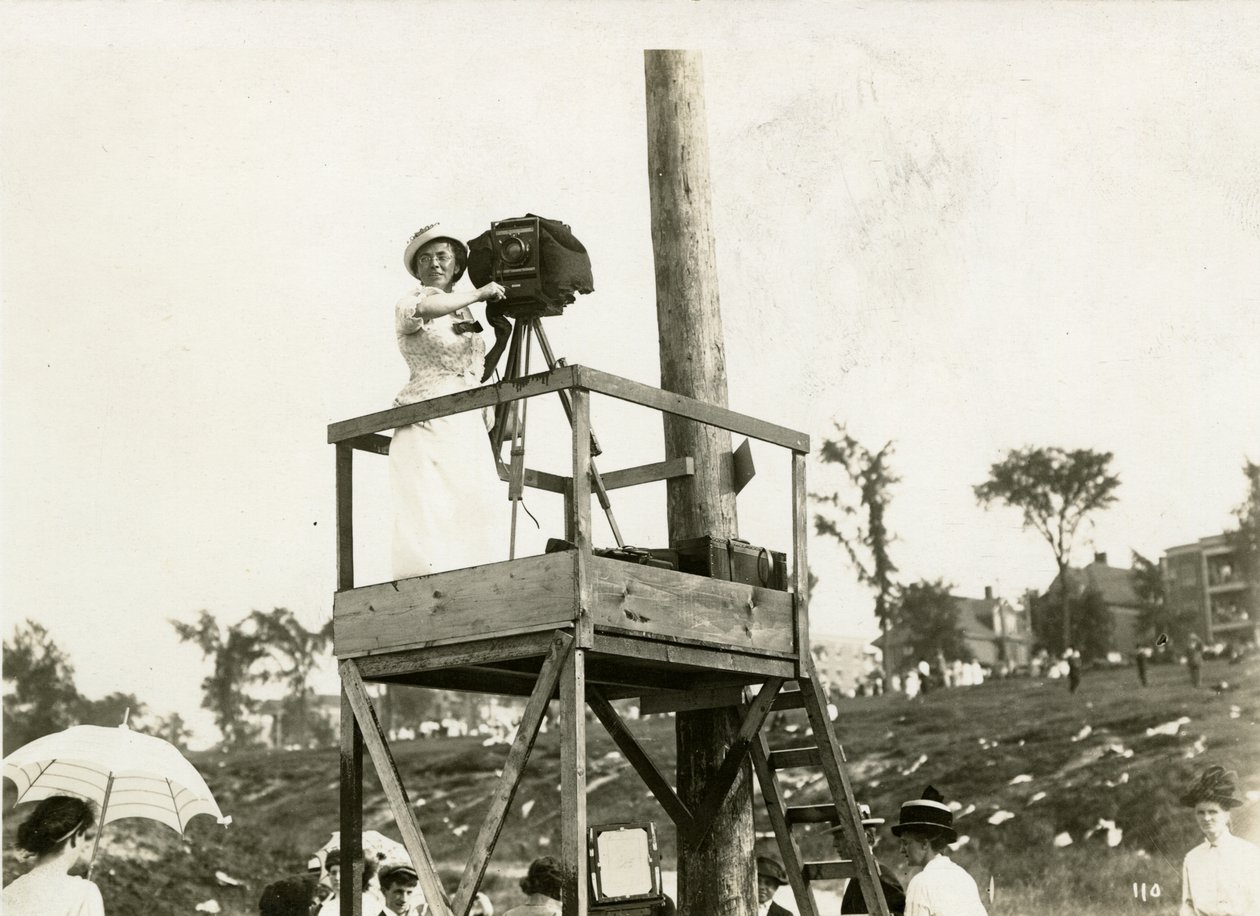 Beals w pracy, ok.1905-40 autorstwa Jessie Tarbox Beals