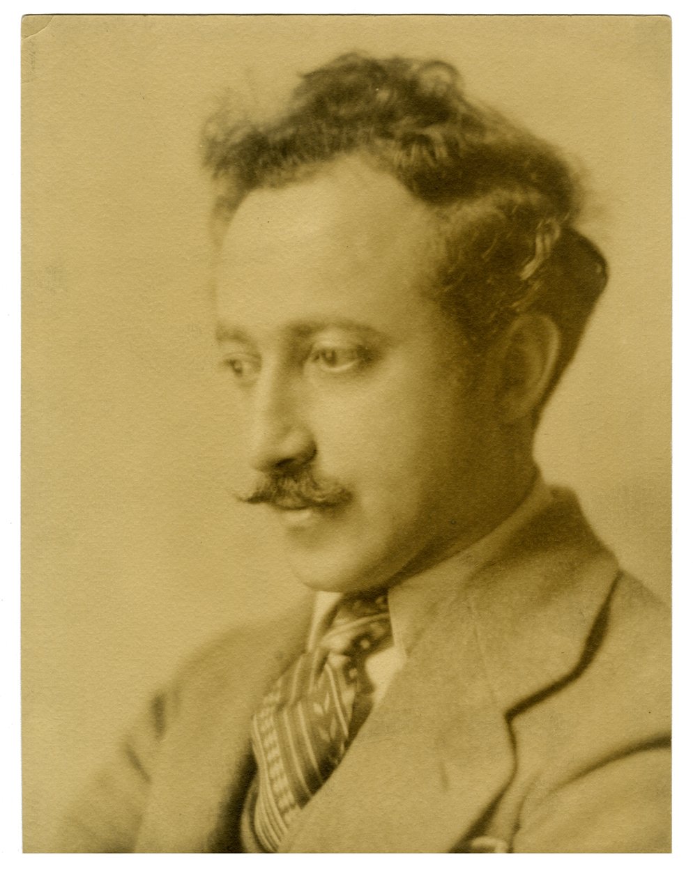 Joseph Auslander, poeta, ok. 1925-27 autorstwa Jessie Tarbox Beals