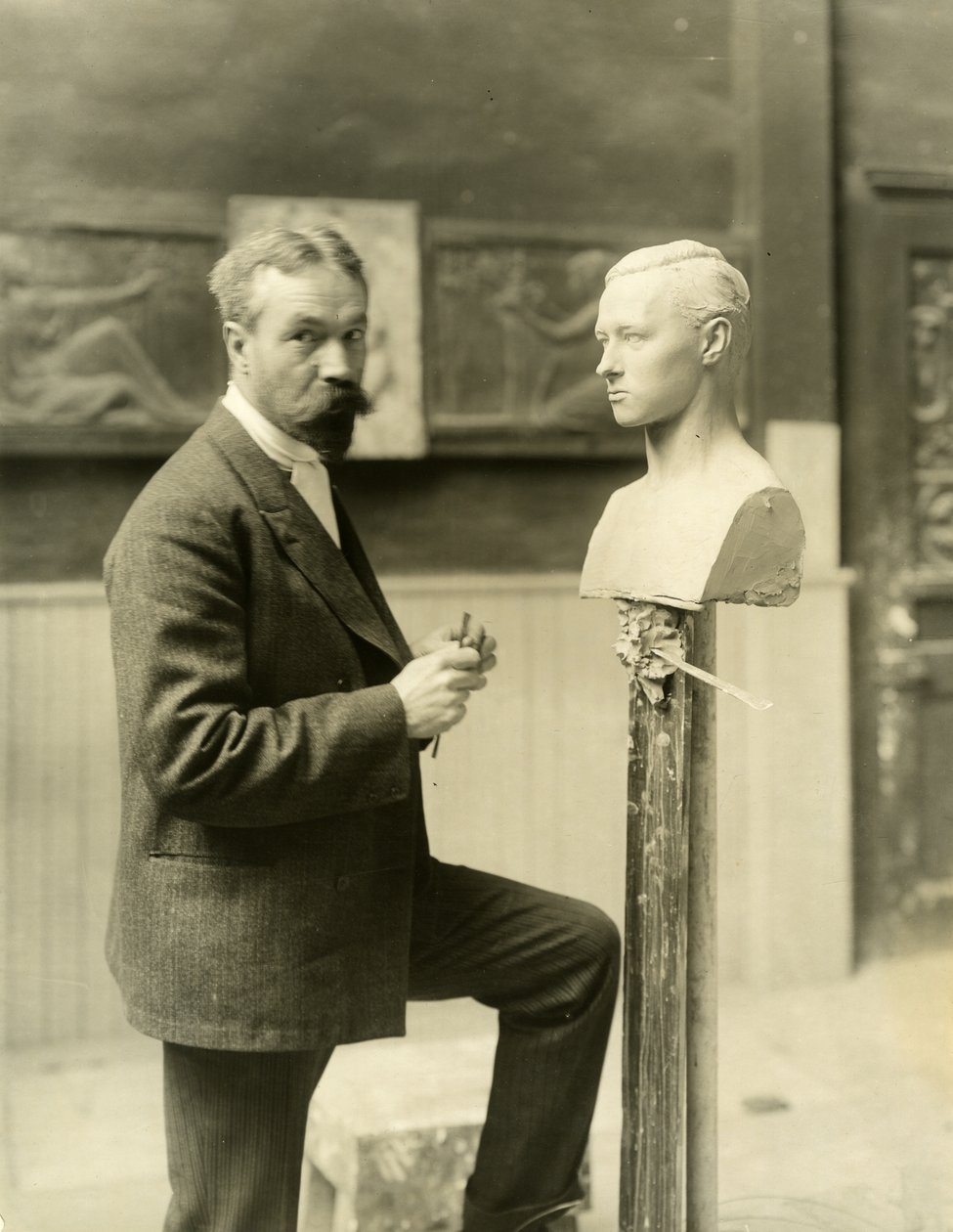 Karl Bitter autorstwa Jessie Tarbox Beals