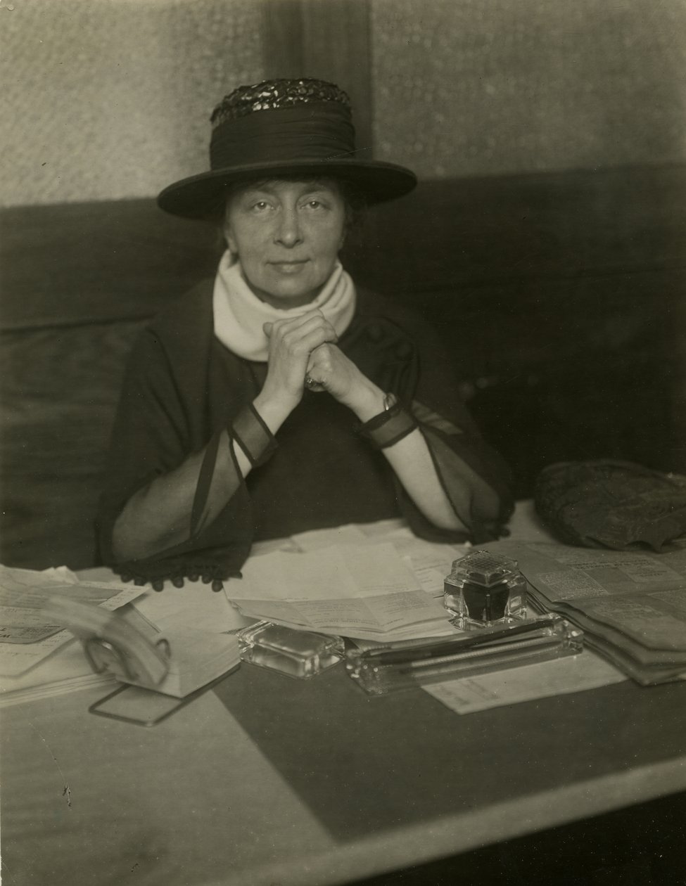 Rachel Crothers, ok. 1905-18 autorstwa Jessie Tarbox Beals