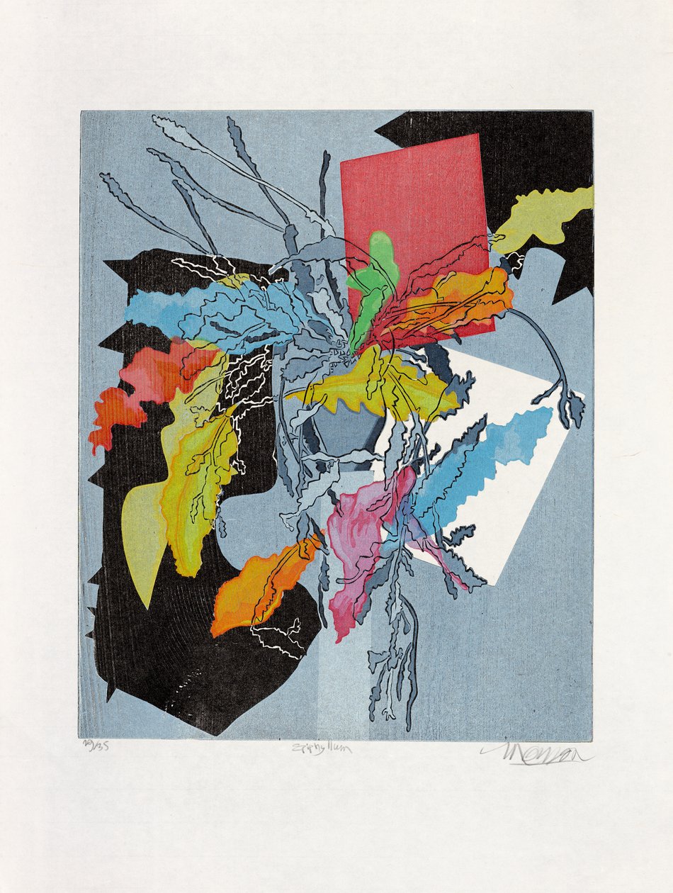 Epiphelyum, 2015 (drzeworyt) autorstwa Jim Monson