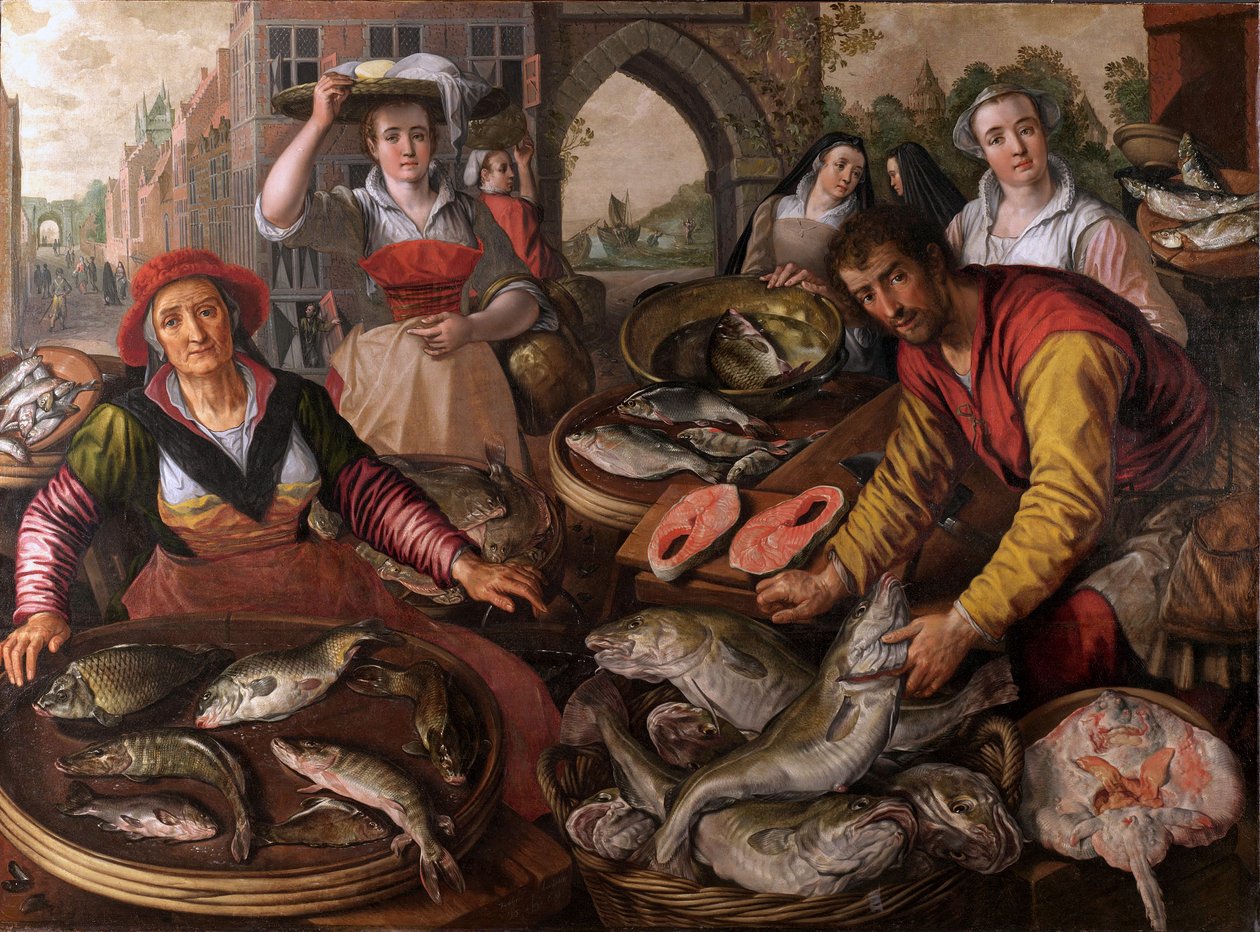 Cztery Żywioły autorstwa Joachim Beuckelaer