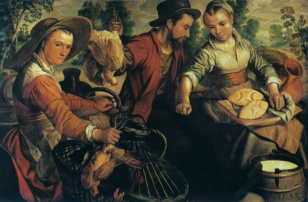 Na Rynku, ok. 1554-1574 autorstwa Joachim Beuckelaer