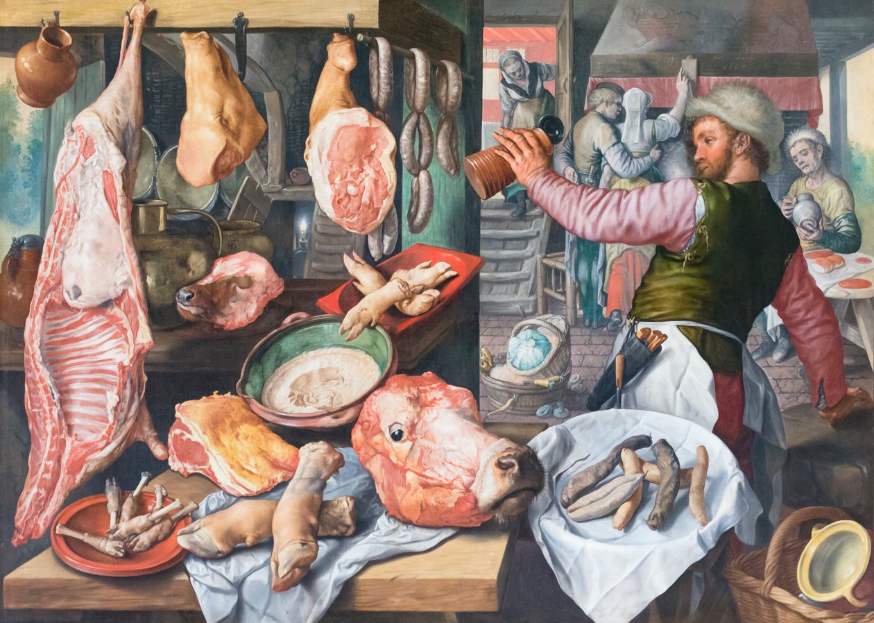 Rzeźnik autorstwa Joachim Beuckelaer