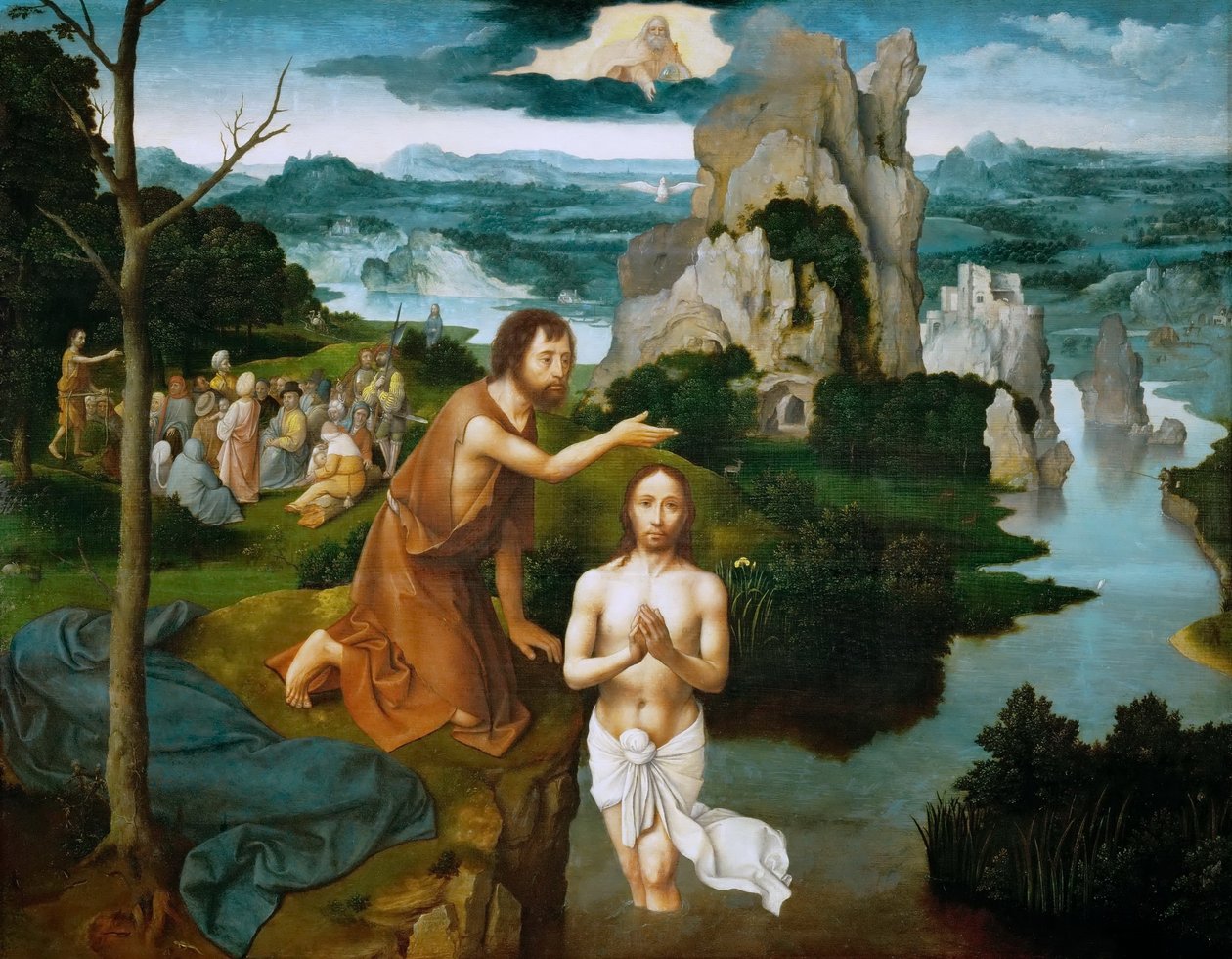 Chrzest Chrystusa autorstwa Joachim Patinir