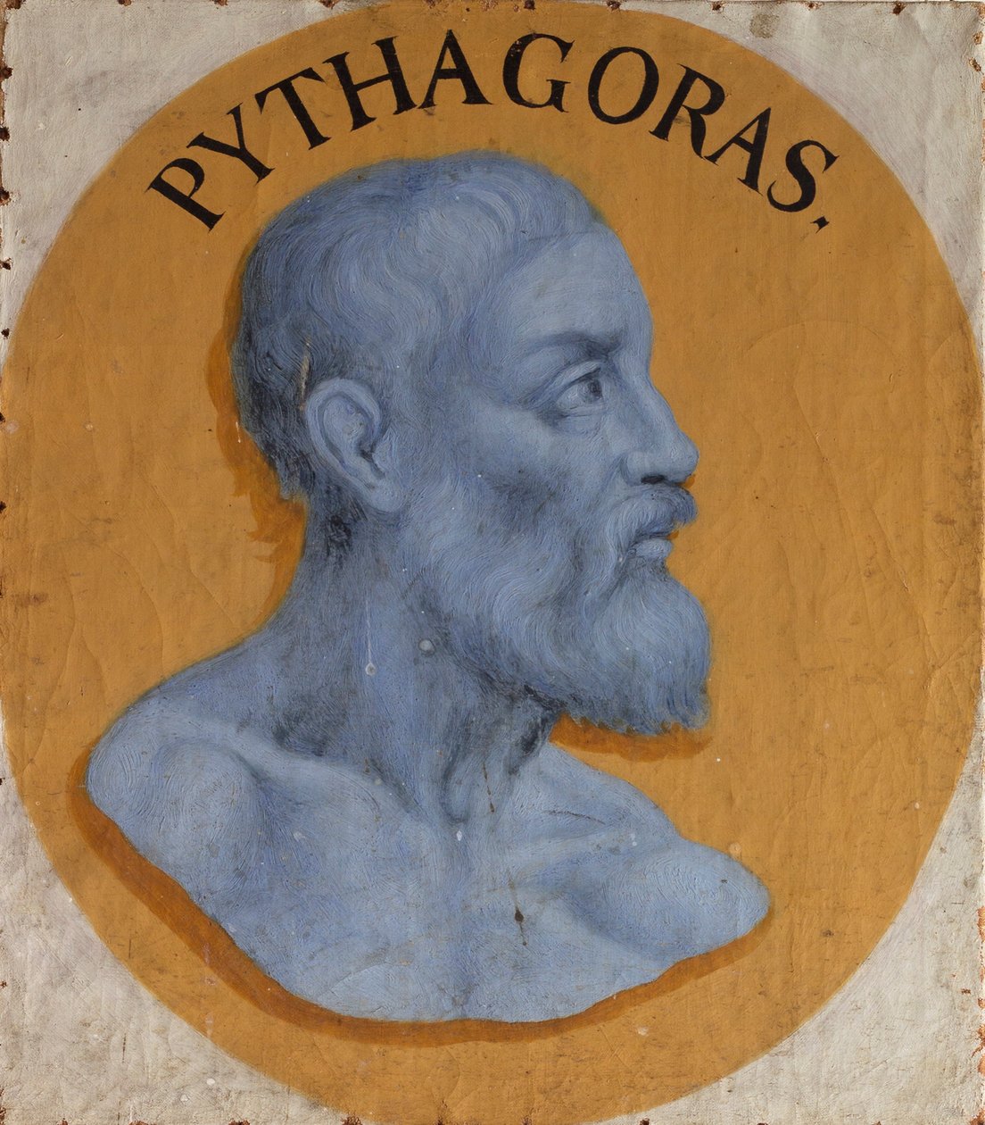 Pitagoras z Samos, ok. 1930 r. 1650-1660. autorstwa Joachim von Sandrart