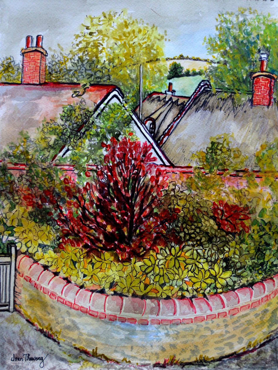 Across the Rooftops, z Cynthias Studio, 2010, autorstwa Joan Thewsey