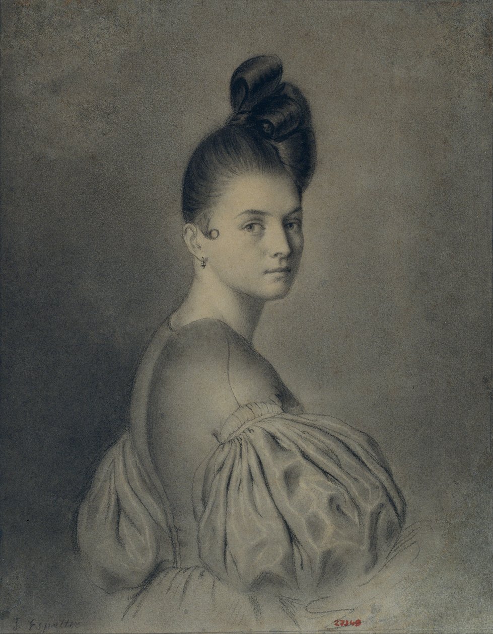 Portret damy autorstwa Joaquim Espalter
