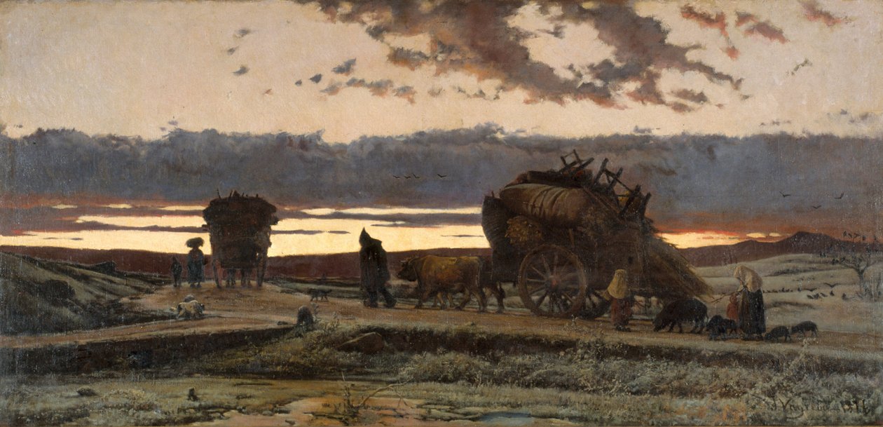 Smutek autorstwa Joaquim Vayreda