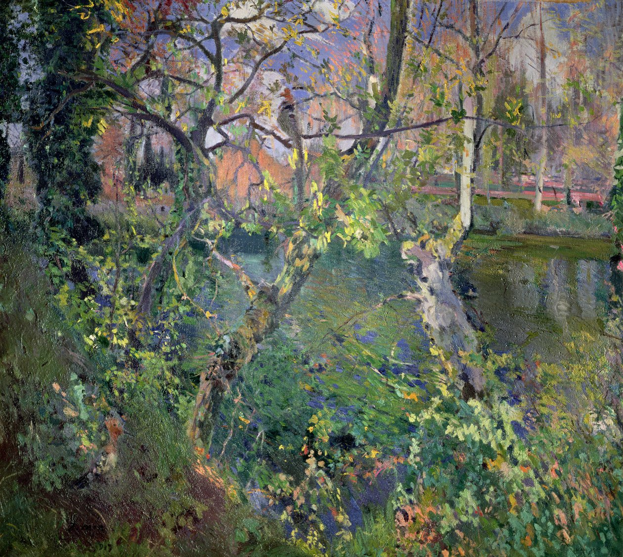 Deszcze Mogudy, 1917 autorstwa Joaquin Mir Trinxet
