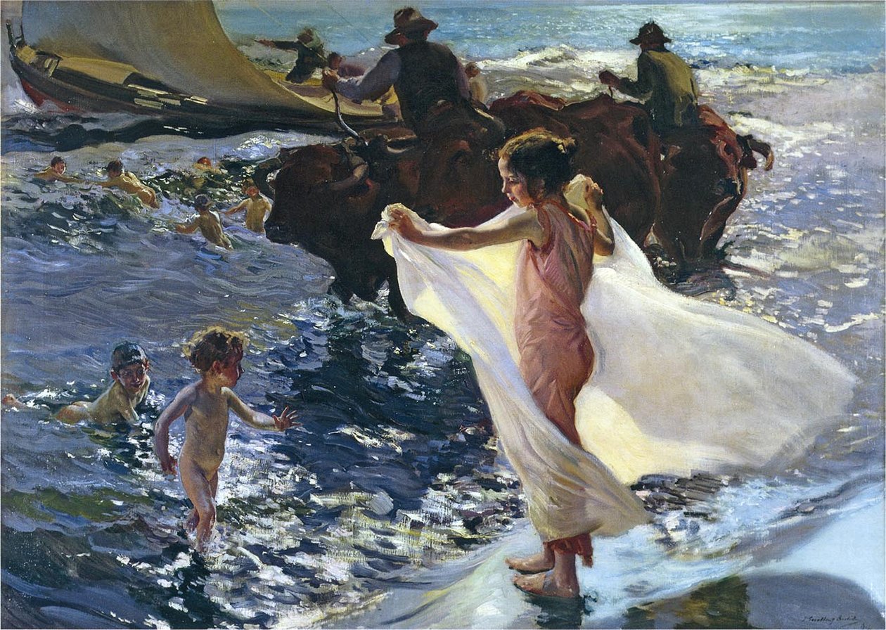Godzina kąpieli autorstwa Joaquín Sorolla
