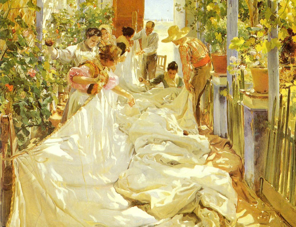 Żeglarstwo autorstwa Joaquín Sorolla
