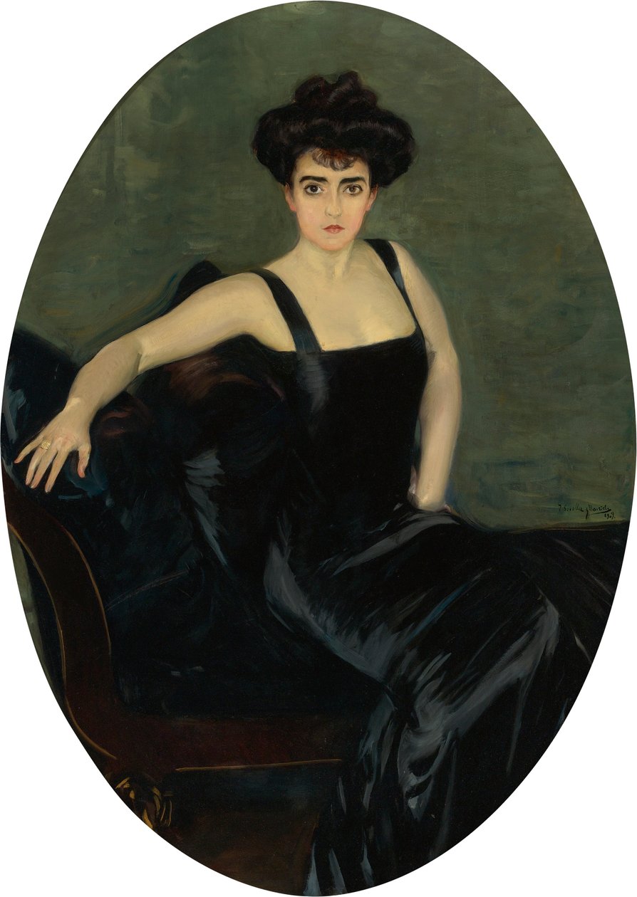 Portret pani Esperanzy Conill de Zanetti autorstwa Joaquín Sorolla