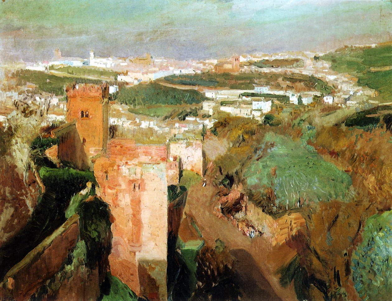 Wieża szczytów autorstwa Joaquín Sorolla