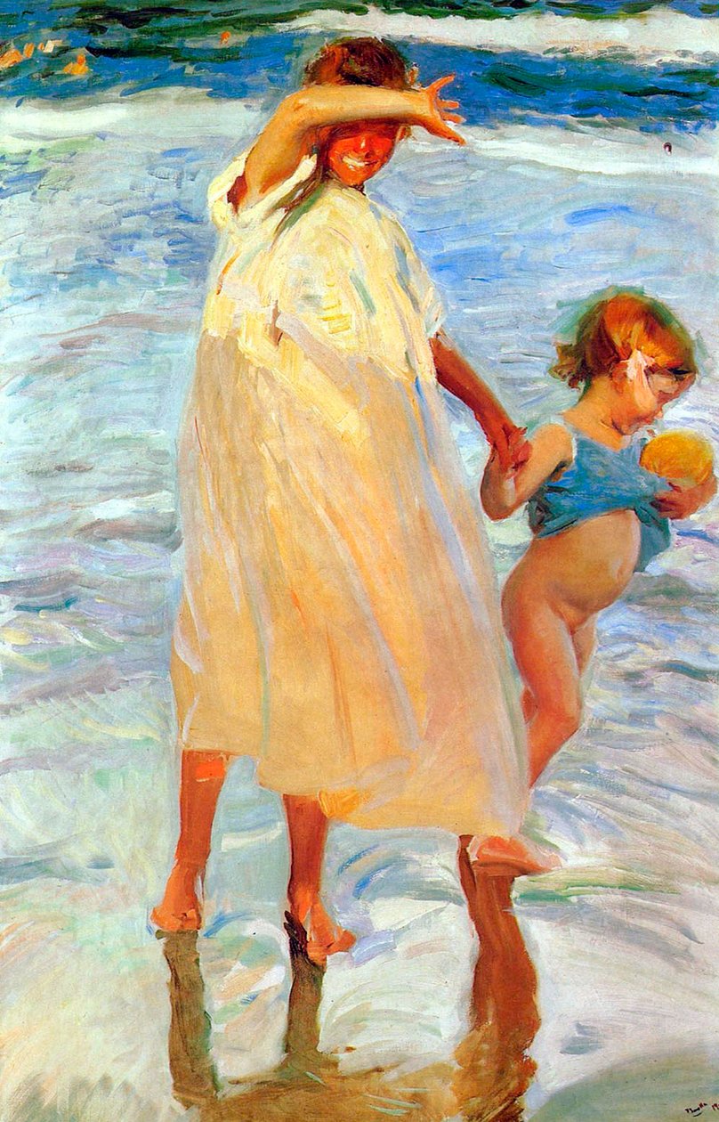 Dwie siostry, 1909. autorstwa Joaquín Sorolla