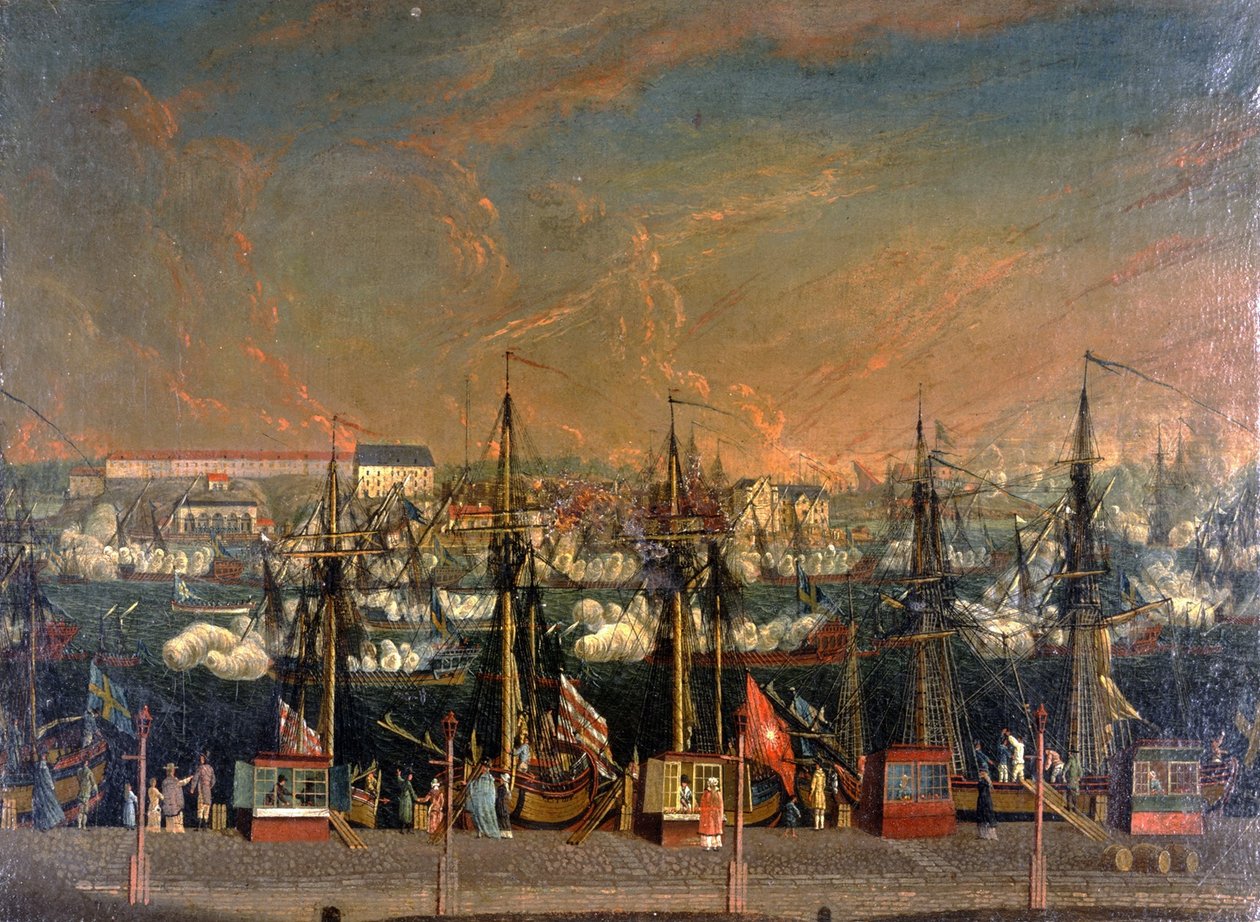 Eskadra autorstwa Johan Tietrich Schoultz