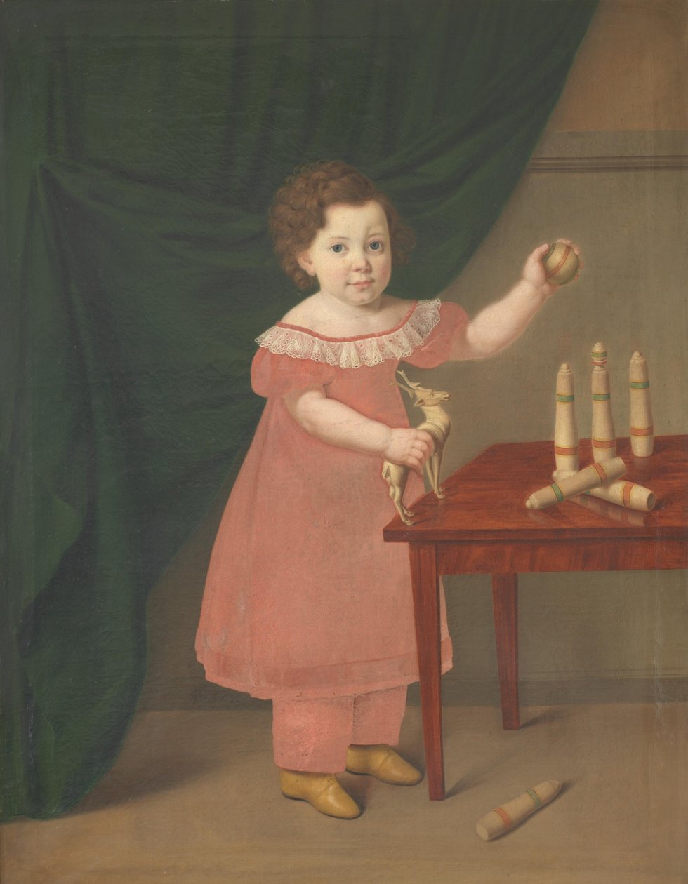 Barneportraet autorstwa Johan Anton Bech