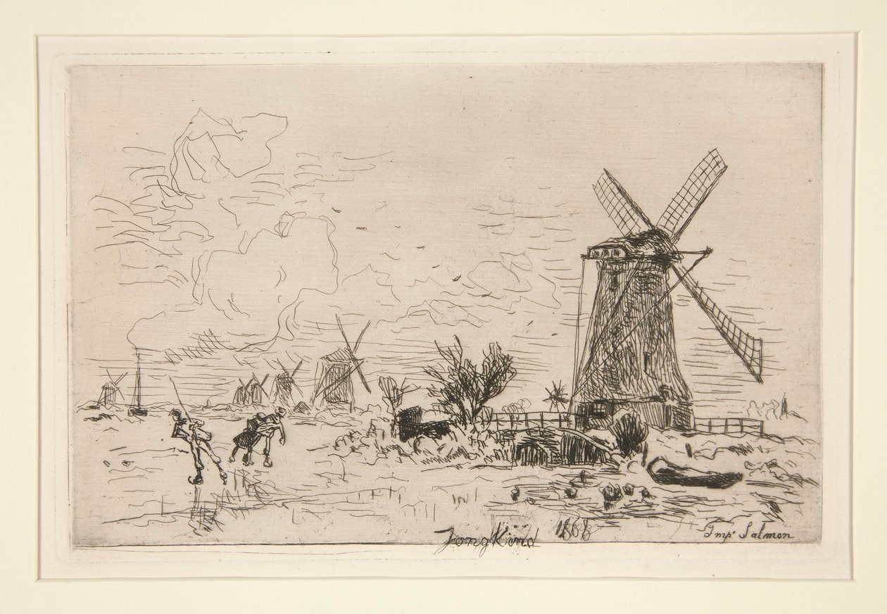 Batavia autorstwa Johan Barthold Jongkind
