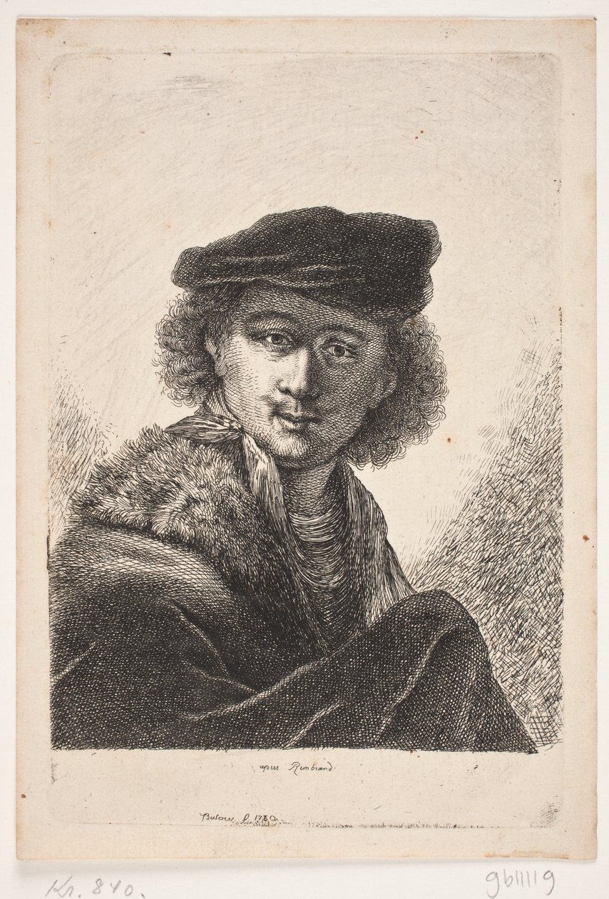 Rembrandt, Biust autorstwa Johan Bülow
