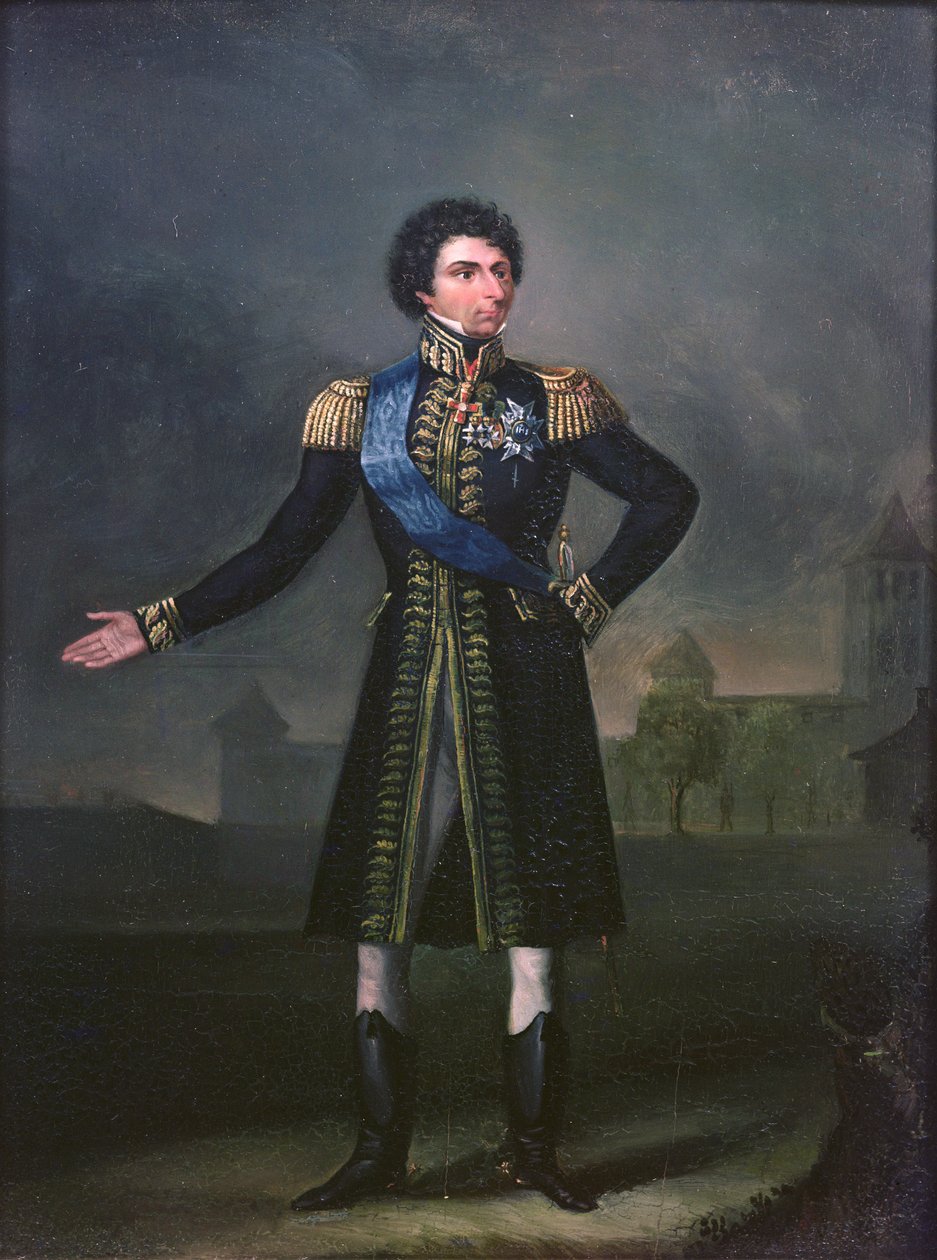 Karol XIV (olej na pokładzie) autorstwa Johan Detloff Colberg