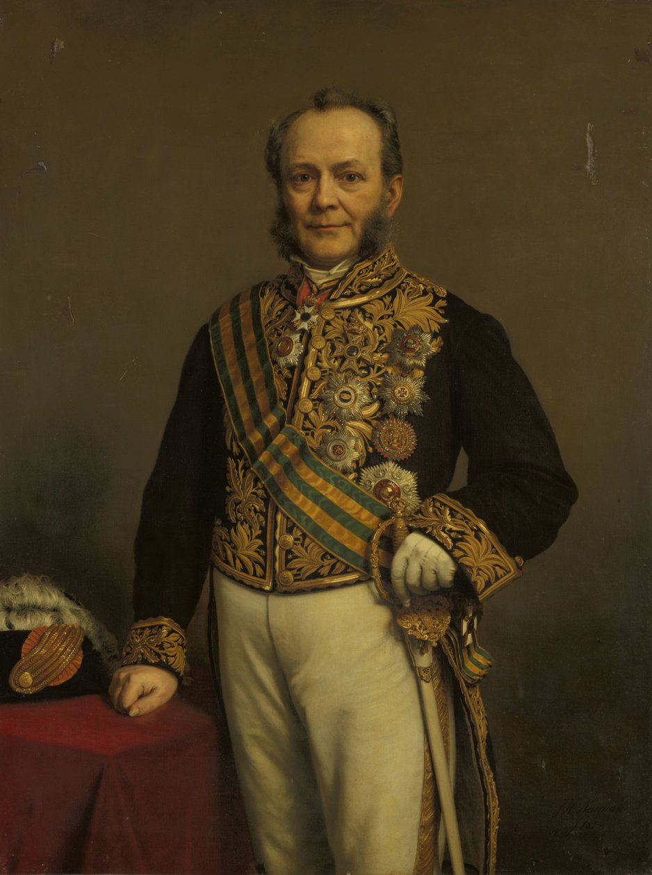 Pietera Mijera (1812-1881). Generalny Gubernator (1866-71) autorstwa Johan Heinrich Neuman