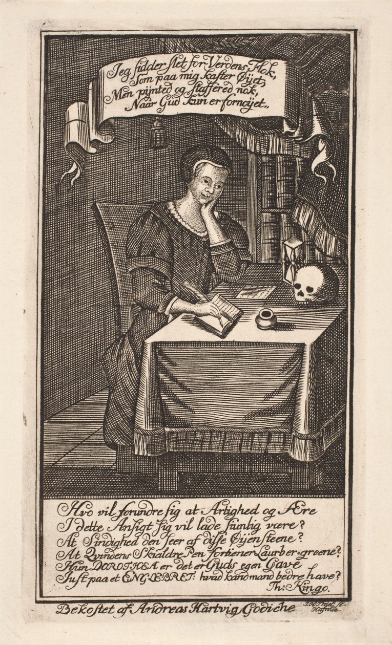 Córka Dorthe Engelbrecht autorstwa Johan Herman Thiele