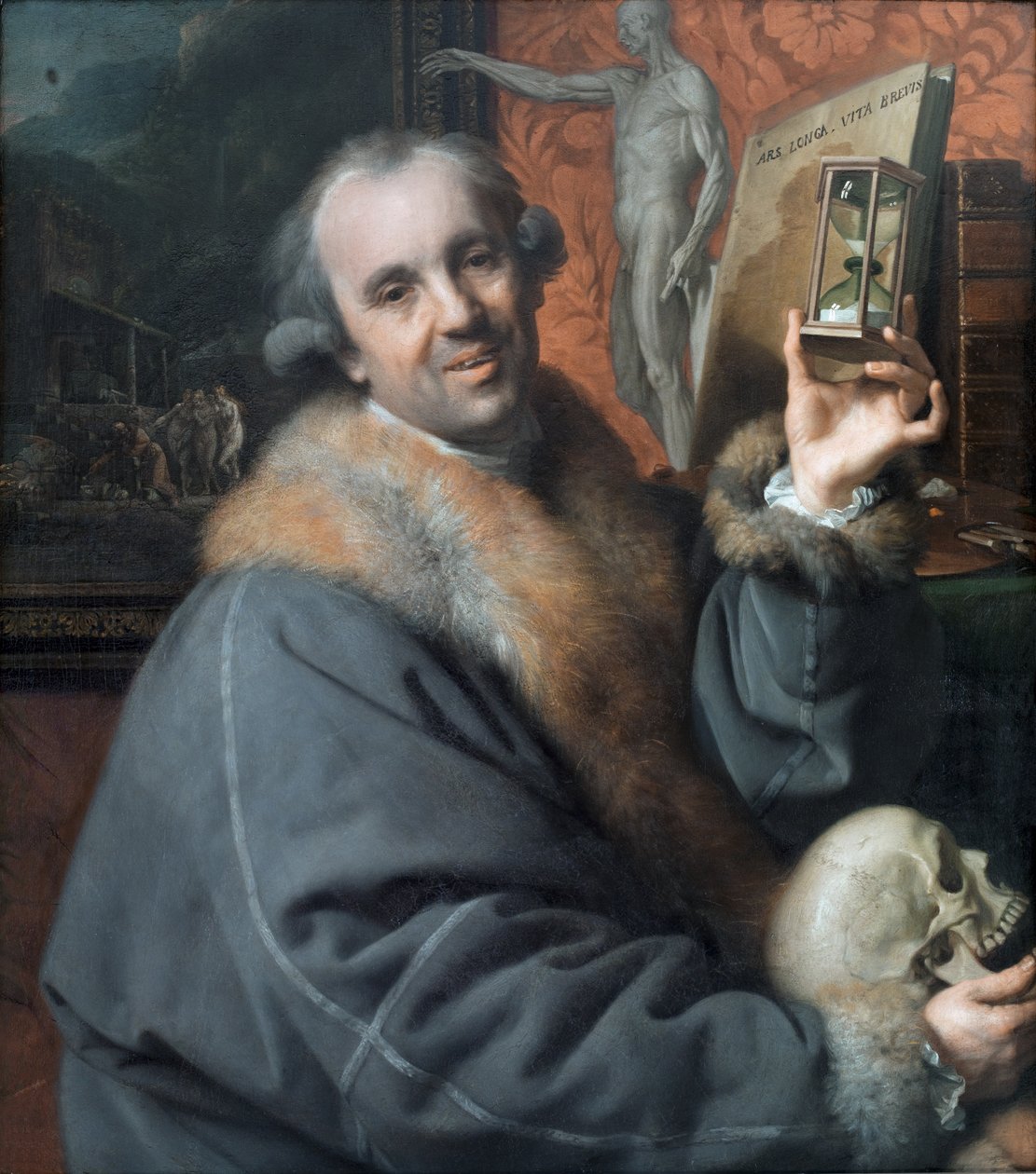 Autoportret, ok.1776 autorstwa Johan Joseph Zoffany