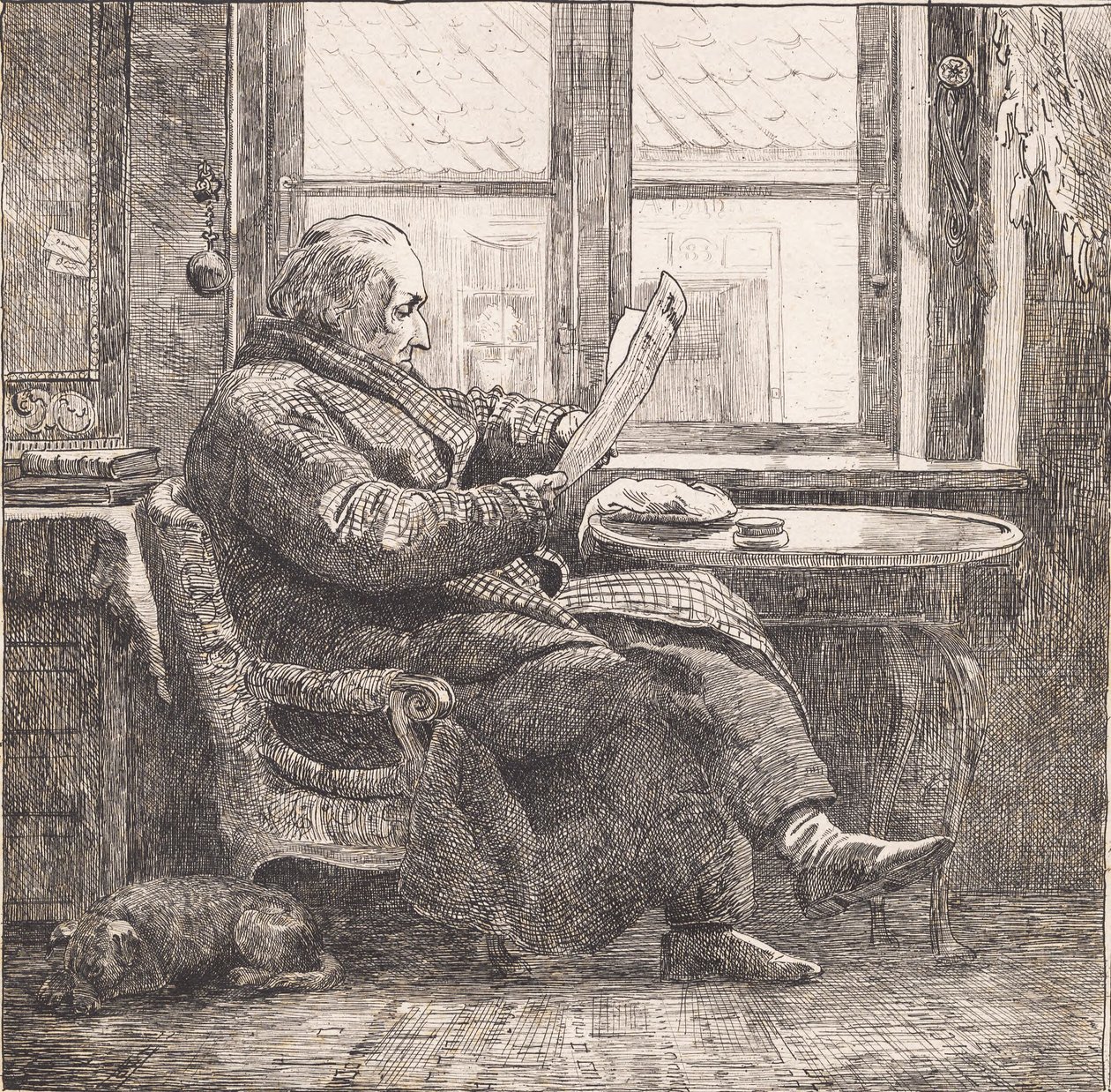 Sędzia Emanuel Bonnevie autorstwa Johan Thomas Lundbye