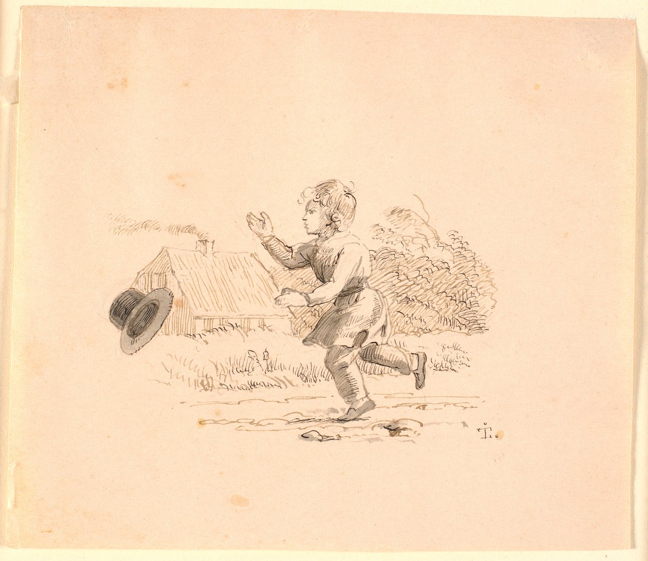Burza autorstwa Johan Thomas Lundbye