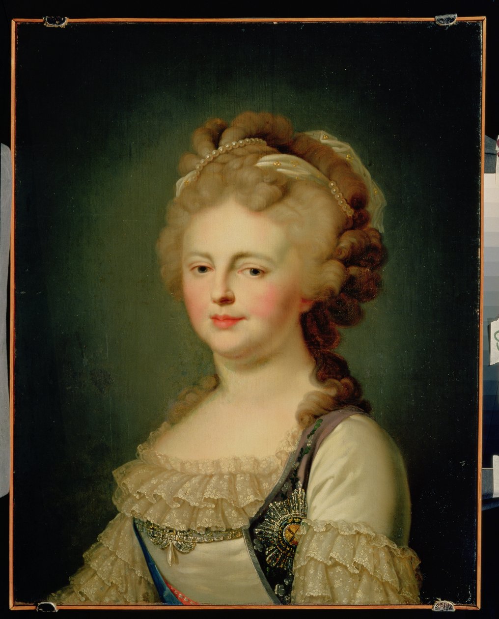 Portret cesarzowej Marii Fiodorowny (1759-1828) autorstwa Johann Baptist Edler von Lampi