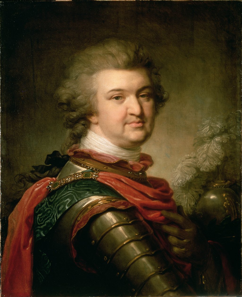 Portret księcia Grigorija Aleksandrowicza Potiomkina (1739-91), ok. 1790 r. autorstwa Johann Baptist Edler von Lampi