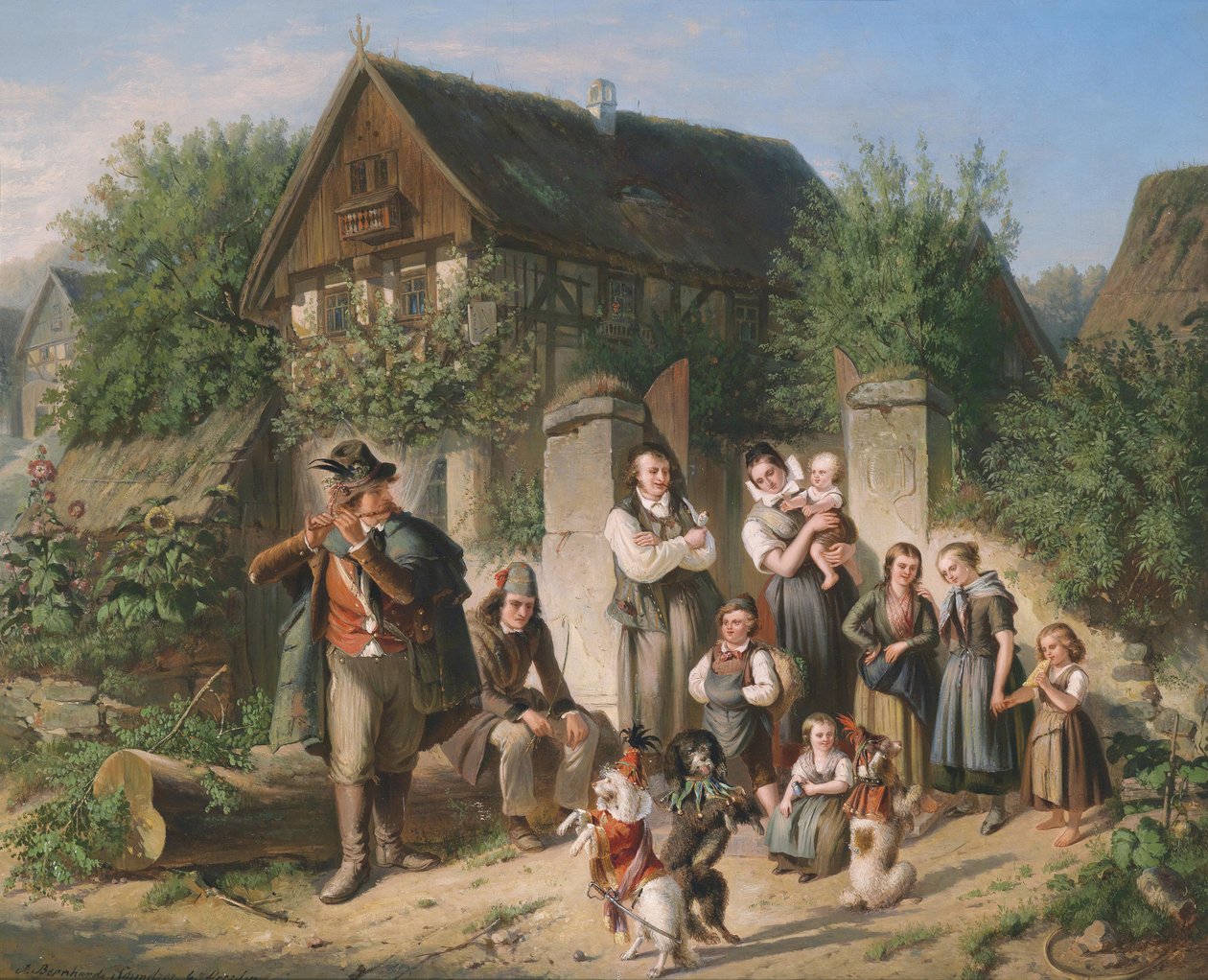 Spektakl taneczny autorstwa Johann Bernhard Schmelzer