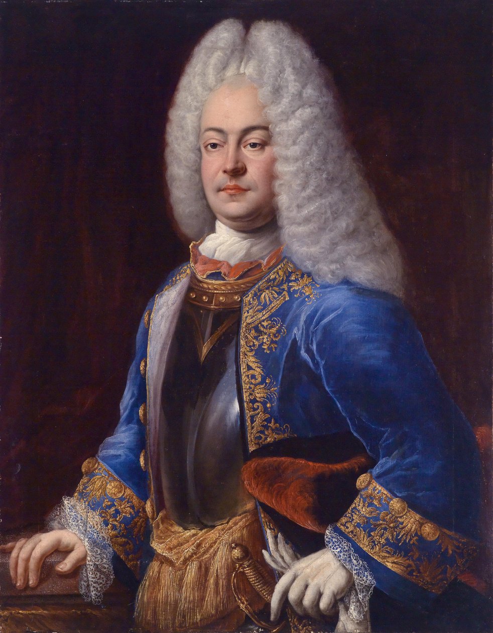 George Albert, książę Fryzji Wschodniej (1690-1734) autorstwa Johann Conrad Eichler