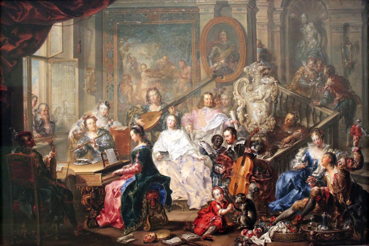 Koncert autorstwa Johann Georg Platzer