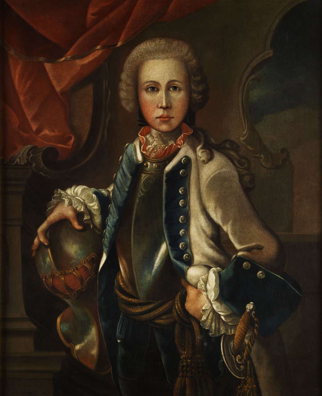 Portret młodego szlachcica autorstwa Johann Michael Franz